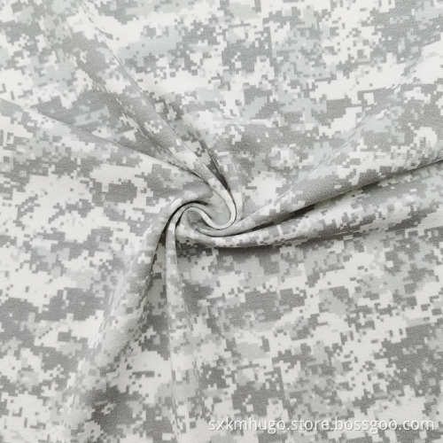 Digital Print Polyester Camouflage Fabric for Swimwear